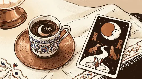 ما تفسير بطاقة القمر في التاروت للحب؟