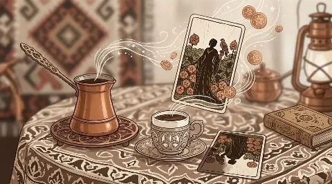 ما تفسير بطاقة تسعة العملات في التاروت للمال؟