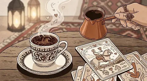 ما تفسير بطاقة فارس الكؤوس في التاروت للنوايا؟