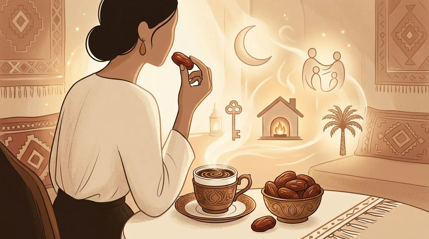 ما تفسير رؤية أكل التمر في المنام للمتزوجة؟