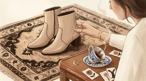 ما تفسير رؤية ارتداء حذاء جديد في المنام للعزباء؟