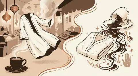 ما تفسير رؤية ضياع العباءة في السوق والعثور عليها؟