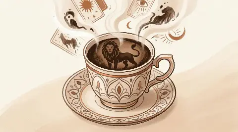 ما تفسير شكل الأسد في قراءة الفنجان؟