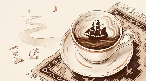 ما دلالة رؤية السفينة في قراءة الفنجان؟