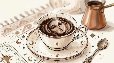 ما دلالة شكل الوجه في قراءة الفنجان؟