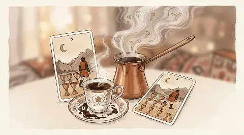 ماذا تعني بطاقة ثمانية الكؤوس في التاروت بعد الانفصال؟