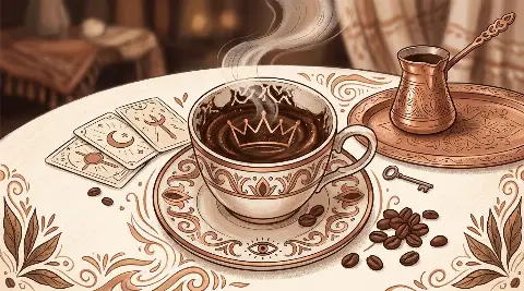 ماذا يعني ظهور التاج في قراءة الفنجان؟