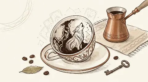 ماذا يعني ظهور الذئب في قراءة الفنجان؟