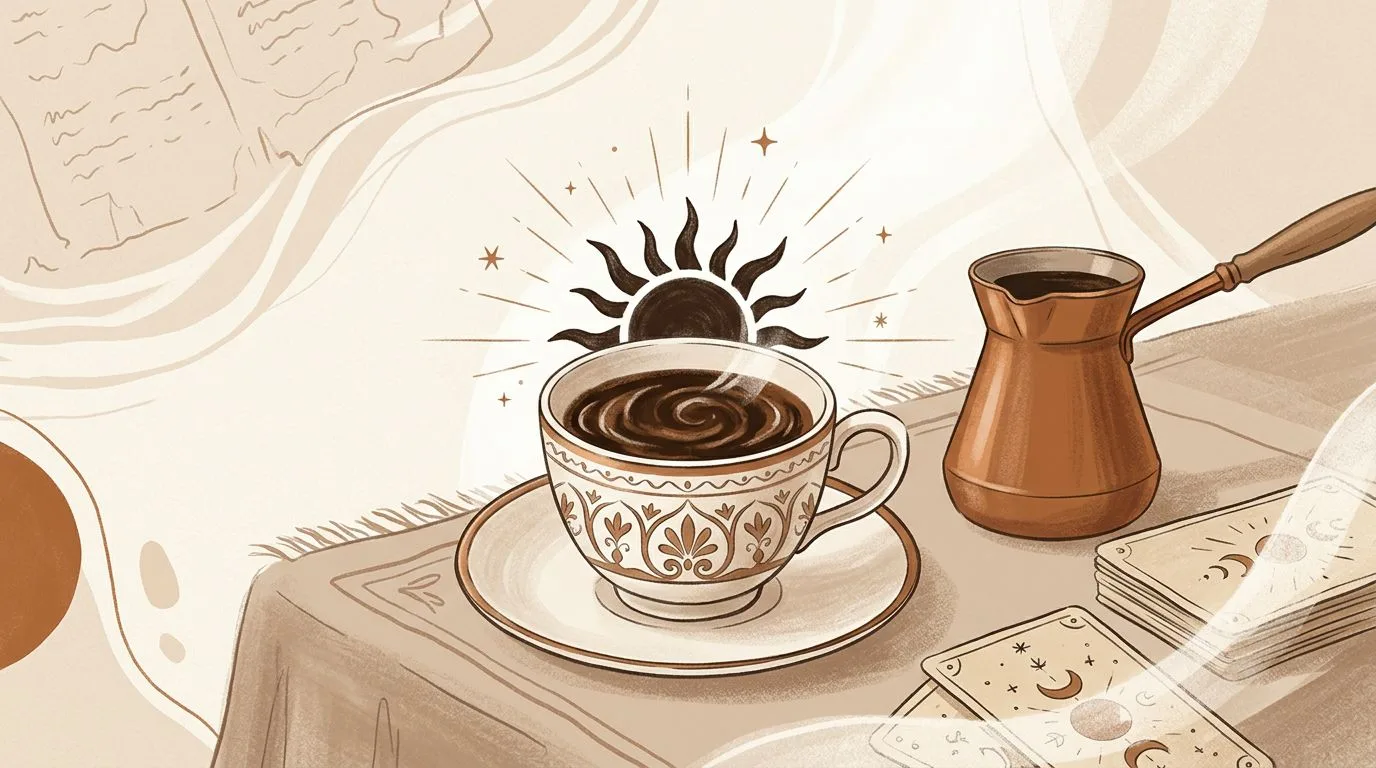 ماذا يعني ظهور الشمس في قراءة الفنجان؟