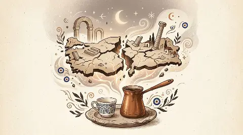 مشهد حلمي يظهر فيه الزلزال