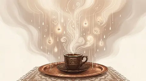 مشهد حلمي يظهر فيه المطر